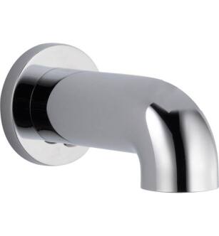 Delta RP77350 Trinsic 7" Non-Diverter Tub Spout With Finish: Chrome