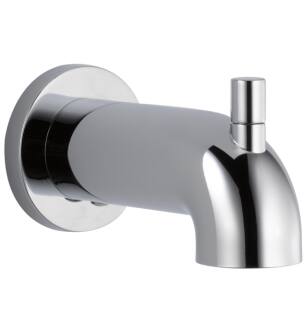 Delta RP73371 Trinsic 6 1/8" Wall Mount Tub Spout with Pull-Up Diverter in Chrome