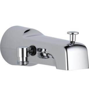 Delta U1010 Universal Showering 6 3/4" Tub Spout Pull-Up Diverter with Hand Shower Port