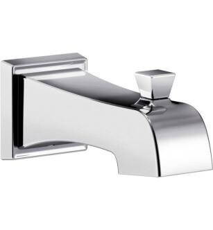 Delta RP77091 Ashlyn 8" Wall Mount Tub Spout Pull-Up Diverter With Finish: Chrome