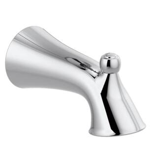 Delta RP92932 Woodhurst 6 1/2" Wall Mount Tub Spout with Pull-Up Diverter With Finish: Chrome
