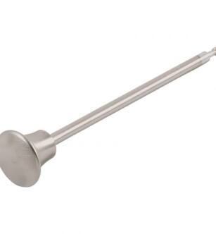 Delta RP51291 Lahara 6" Roman Tub Lift Rod and Finial With Finish: Chrome