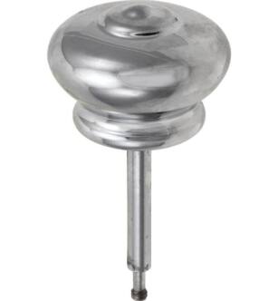 Delta RP41586 Leland Lift Rod and Finial - Roman Tub With Finish: Chrome