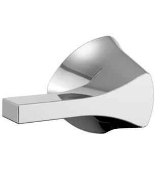 Delta 77460 Zura 9 1/2" Universal Mount Toilet Tank Lever in Chrome