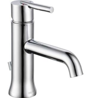 Delta 559LF-GPM-MPU Trinsic 7 1/4" 1 GPM Single Handle Bathroom Faucet in Chrome