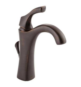 Delta 592-RB-DST Addison 9" Single Handle Bathroom Sink Faucet in Venetian Bronze with Diamond Seal Technology