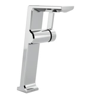 Delta 799-PR-DST Pivotal 10 1/4" Single Handle 1.2 GPM Vessel Bathroom Sink Faucet in Lumicoat Chrome