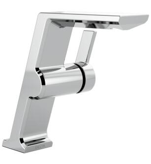 Delta 699-PR-DST Pivotal 7" Single Handle 1.2 GPM Mid-Height Vessel Bathroom Sink Faucet in Lumicoat Chrome