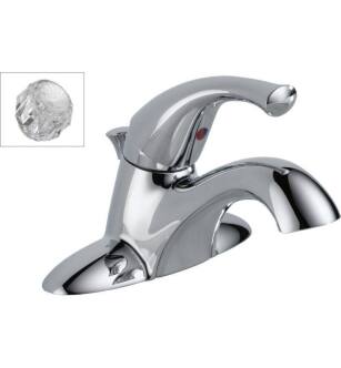 Delta 521-ECO-DST-A Classic 5 1/4" Single Handle Centerset Bathroom Faucet in Chrome