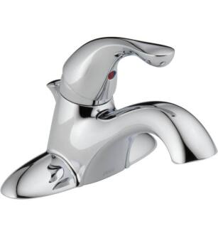 Delta 520-TPM-DST Classic 4 7/8" Single Handle Tract-Pack Centerset Bathroom Faucet in Chrome