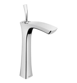Delta 752LF Tesla 12 7/8" Single Handle Vessel Bathroom Faucet in Chrome