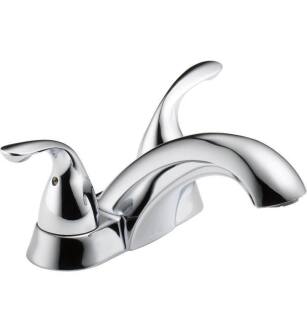 Delta 2503LF Classic Two Handle Centerset Lavatory Faucet - Less Drain Assembly