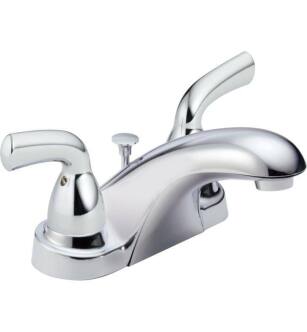 Delta B2510LF Foundations 3 3/4" Two Handle Centerset Bathroom Faucet