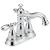 Delta 2555-MPU-DST Victorian 6 1/4" Two Handle Centerset Bathroom Faucet in Chrome