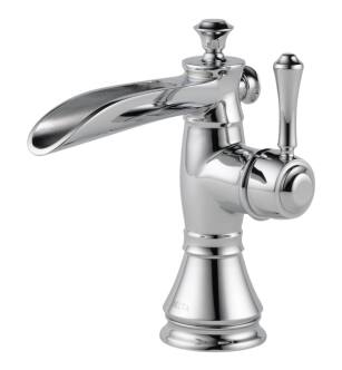 Delta 598LF-MPU Cassidy 11 5/8" 1.2 GPM Single Handle Channel Vessel Bathroom Faucet in Chrome
