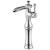 Delta 798LF Cassidy 11 5/8" Single Handle Channel Vessel Bathroom Faucet in Chrome