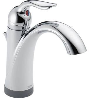 Delta 15938T Lahara Single Handle Lavatory Faucet with Touch2O Technology and Optional VoiceIQ