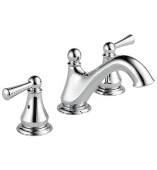 Delta 35999LF Haywood 4 1/8" Two Handle Widespread Bathroom Faucet in Chrome