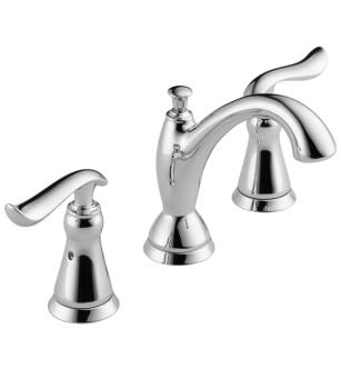 Delta 3594-MPU-DST Linden 5 1/8" Two Handle Widespread Bathroom Faucet in Chrome