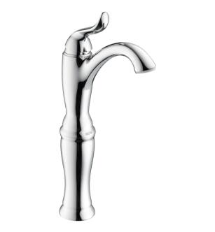 Delta 794-DST Linden 12 5/8" Single Handle Vessel Bathroom Faucet in Chrome