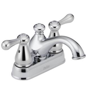 Delta 2578LF-278 Leland 3 7/8" Two Handle Centerset Bathroom Faucet in Chrome