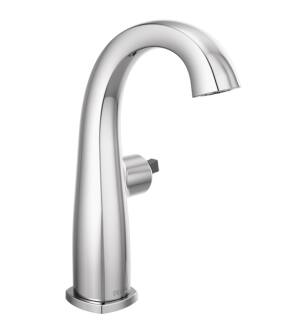 Delta 677-LHP-DST Stryke 9 1/2" Single Hole Bathroom Sink Faucet - Less Handles in Chrome