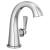 Delta 577-MPU-LHP-DST Stryke 7 3/8" Single Hole Bathroom Sink Faucet with Pop-Up Drain - Less Handles in Chrome