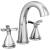 Delta 357756-MPU-DST Stryke 7 3/8" Two Cross Handle Widespread Bathroom Sink Faucet with Pop-Up Drain in Chrome