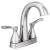 Delta 25775-MPU-DST Stryke 7 3/8" Two Lever Handle Centerset Bathroom Sink Faucet with Pop-Up Drain in Chrome