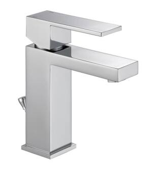 Delta 567LF-GPM-PP Modern 6 7/8" Single Handle 1 GPM Project-Pack Bathroom Faucet With Finish: Chrome