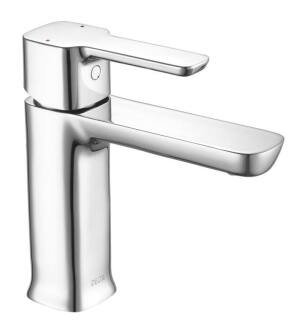Delta 581LF-MPU-PP Modern 6 1/2" Single Handle Project-Pack Bathroom Faucet in Chrome