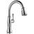 Delta 9197-AR-PR-DST Cassidy 15 1/2" Single Handle Pull-Down Kitchen Faucet in Lumicoat Arctic Stainless
