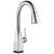Delta 9983T-DST Mateo 15" Single Handle Pull-Down Bar/Prep Faucet with Touch2O Technology in Chrome