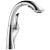 Delta 4153-DST Linden 12 3/8" Single Handle Pull-Out Kitchen Faucet with Touch-Clean Sprayhead in Chrome