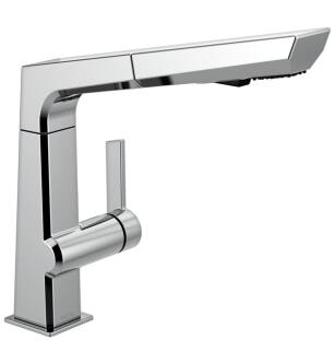 Delta 4193-DST Pivotal 11" Single Handle Pull Out Kitchen Faucet in Chrome