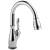 Delta 9178T-DST Leland 15 3/8" Single Handle Pull-Down Kitchen Faucet with Touch2O Technology in Chrome