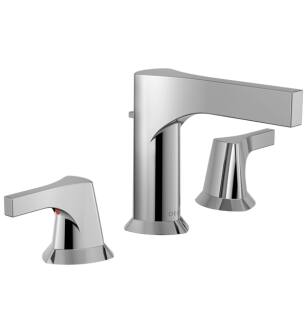 Delta 3574-MPU-DST Zura 5 1/2" Two Handle Widespread Bathroom Faucet in Chrome