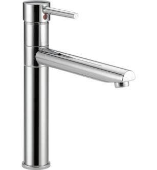 Delta 1159LF Trinsic 11 3/8" Single Handle Deck Mounted Kitchen Faucet