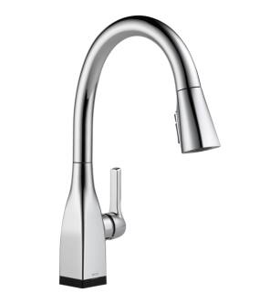 Delta 9183T-DST Mateo 16" Single Handle Pull-Down Kitchen Faucet with Touch2O Technology in Chrome