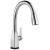 Delta 9183T-DST Mateo 16" Single Handle Pull-Down Kitchen Faucet with Touch2O Technology in Chrome