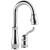 Delta 9978-DST Leland 14" Single Handle Pull-Down Bar/Prep Kitchen Faucet in Chrome