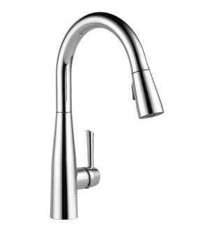 Delta 9113-DST Essa 15 3/4" Single Handle Pull-Down Kitchen Faucet in Chrome