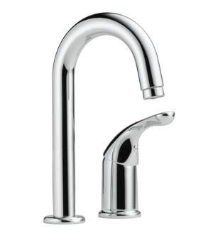 Delta 1903-DST Classic 10" Single Handle Bar/Prep Faucet in Chrome