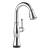 Delta 9997T-PR-DST Cassidy 15" Single Handle Pull-Down Bar/Prep Faucet with Touch2O Technology in Lumicoat Chrome
