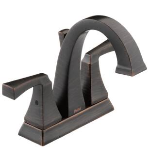 Delta 2551-RBMPU-DST Dryden 6 5/8" Two Handle Centerset Bathroom Sink Faucet in Venetian Bronze