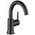 Delta 559HA-BL-DST Trinsic 8 7/8" Single Handle High-Arc Bathroom Faucet in Matte Black