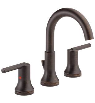 Delta 3559-RBMPU-DST Trinsic 7 3/4" Two Handle Widespread Bathroom Faucet in Venetian Bronze