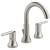 Delta 3559-SSMPU-DST Trinsic 7 3/4" Two Handle Widespread Bathroom Faucet in Stainless Steel