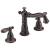 Delta 3555-RBMPU-DST Victorian 6" Two Handle Widespread Bathroom Faucet in Venetian Bronze