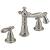 Delta 3555-SSMPU-DST Victorian 6" Two Handle Widespread Bathroom Faucet in Stainless Steel